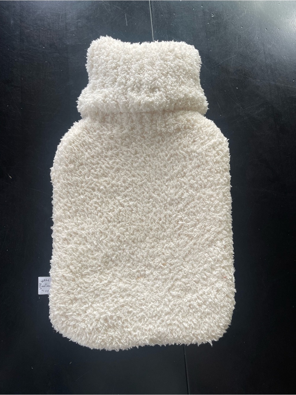 Anthropologie Mer-Sea & Co. Live Well, Be Well Sherpa Hot Water Bottle